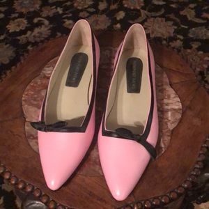 Flat ladies shoes size 8 leather